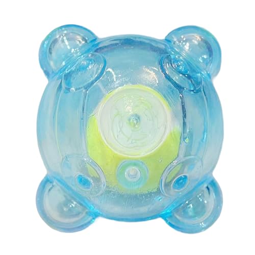 Haiki Kaufeste Hundebälle mit Quietscher, hohe Sprungkraft zum Zahnen & Spielen im Freien, Interaktionsspielzeug für aggressive Kauer Haiki Kaufeste Hundebälle mit Quietscher, hohe Sprungkraft zum Zahnen & Spielen im Freien, Interaktionsspielzeug für aggressive Kauer von Haiki