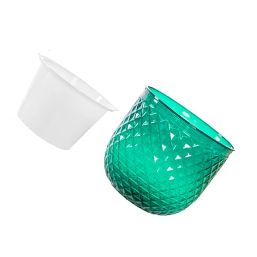 Haiki Kunststoff Klarer Fauler Absorption Blütenpot Hydroponic Wasser Anbau Pflanzen Wasserlagerung Becken Außenhydroponischer Blütenstopf von Haiki