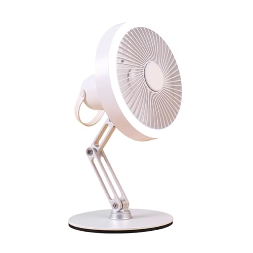 Haiki Tragbarer, platzsparender, faltbarer Tischventilator, 3 Geschwindigkeiten, USB-aufladbarer Ventilator mit LED-Licht für den Computertisch, USB-Desktop-Ventilator mit LED-Licht Haiki Tragbarer, platzsparender, faltbarer Tischventilator, 3 Geschwindigkeiten, USB-aufladbarer Ventilator mit LED-Licht für den Computertisch, USB-Desktop-Ventilator mit LED-Licht von Haiki
