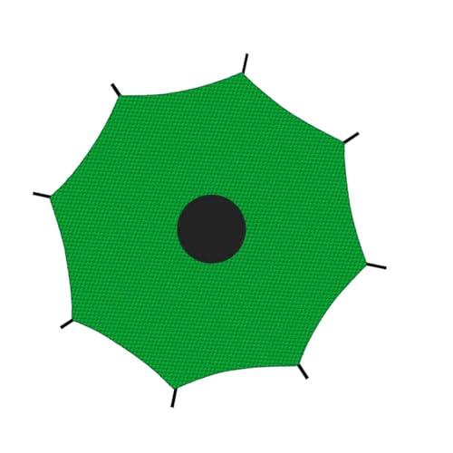 Haiki Hochleistungsschild Freien Tragbare Klappstoff Trampolin Schattenabdeckung Stoff Sun Shelter Easy Installation Sun Shelter von Haiki