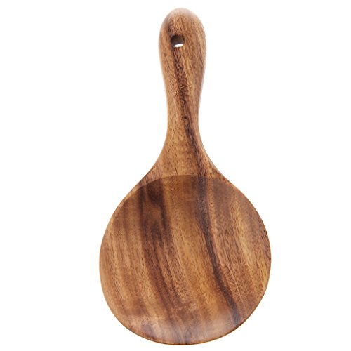 Holz Reislöffel Reis Paddel Schaufel Holzküchenlöffel Kelle Esslöffel Servierlöffel Holzküchenutensilien Tischgeschirr Servieren von Haiki