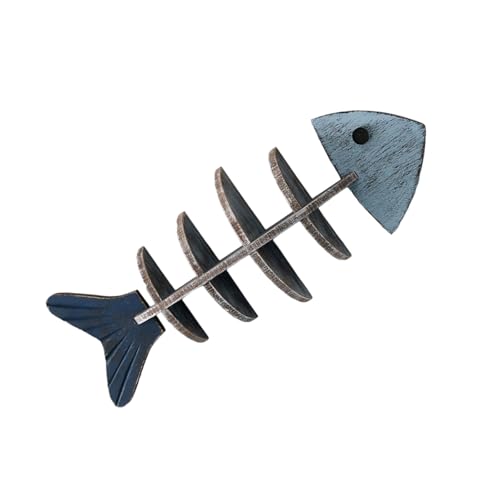 Mediterranes, handgefertigtes Wandregal aus Holz mit Fischgrätenmuster, zum Aufhängen an der Küste, Bauernhäuser, Schlafzimmer, Wohnzimmer, Dekoration, handgefertigtes Wandregal aus Holz von Haiki