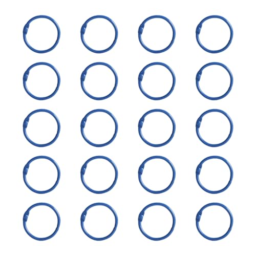 Metall-Ringe, Indexe, Karten, Buchbindung, Buch für Dateiorganisation, Fotoalben, 25 mm, 20 Stück Metall-Ringe, Indexe, Karten, Buchbindung, Buch für Dateiorganisation, Fotoalben, 25 mm, 20 Stück von Haiki