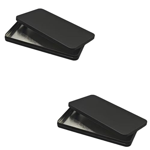 Rastangle Metall Storage Box Mit Abnehmbaren Tabletts Wasserdichten Kompaktorganisatoren Für Münzschmuck Home Office Zubehör Sleek Design Storage Hülle von Haiki