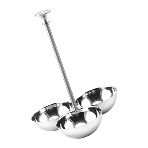 Rostfreies, mehrschichtiges Gewürz-Serviertablett mit glatten Rändern, Snack-Ständer mit Schalen, ideal für Buffets, Picknicks und Reisen, Party, Snacks, Tablett mit mehreren Fächern Rostfreies, mehrschichtiges Gewürz-Serviertablett mit glatten Rändern, Snack-Ständer mit Schalen, ideal für Buffets, Picknicks und Reisen, Party, Snacks, Tablett mit mehreren Fächern von Haiki