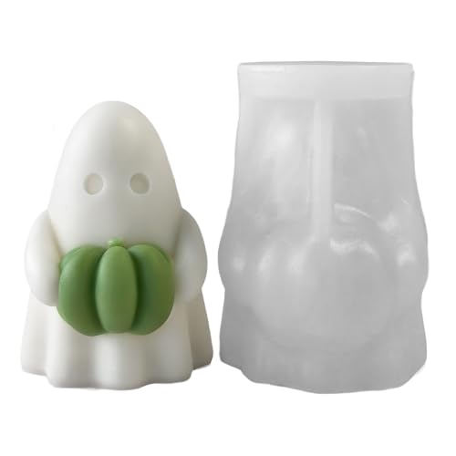 Silikonformen mit Halloween-Thema für Seife, Heimdekoration, Mehrzweck-Kürbis für Kunstharz, lebensmittelechte Formen Silikonformen mit Halloween-Thema für Seife, Heimdekoration, Mehrzweck-Kürbis für Kunstharz, lebensmittelechte Formen von Haiki
