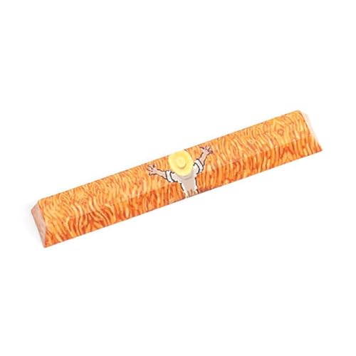 Spacebar-Tastenkappe, sublimierte Tastenkappen, 6,25 U, 6,25 x, langlebiges PBT für die meisten mechanischen Tastaturen, DIY-Ersatz-Tastenkappen, 1 x Leertasten-Tastenkappe, PBT-Tastenkappen, von Haiki