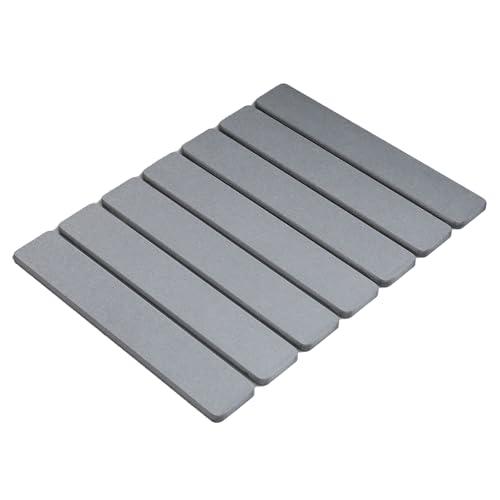 Super Absorbierende Silikonschale Trocknungsmatten Extra Großes Faltbares Design Wasserdichte Küchenarbeitsplatten Protektoren Für Utensilien Langlebige Steintextur Trocknen Untersetzer von Haiki
