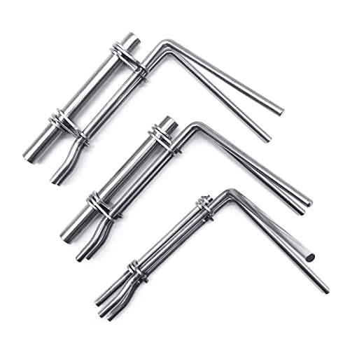 Upgrade Dichtung Installationswerkzeug Hydraulikzylinder Kolbenstangendichtung U-Cup Installationswerkzeug Kit Edelstahl 3-teilig Hydraulikzylinder Kolbenstangendichtung U-Cup Installationswerkzeug von Haiki