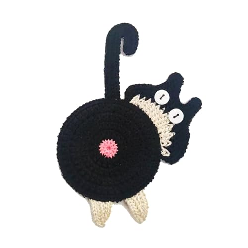 Verspielte Kätzchen Katze Butt Praktische Nicht Schlupfhafte Katze Form Stall Und Sichere Verwendung Von Tischematen Origination von Haiki