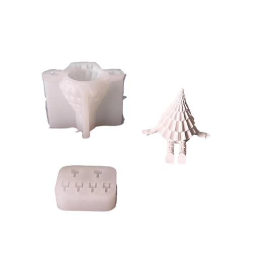 Weihnachtsbaum Baby Kerze Form Handgefertigt Silikonform Guss Origination Plasters Formen Basteln Lieferungen Gussguss Weihnachtsbaum Baby Kerzen Ornament Silikonform von Haiki