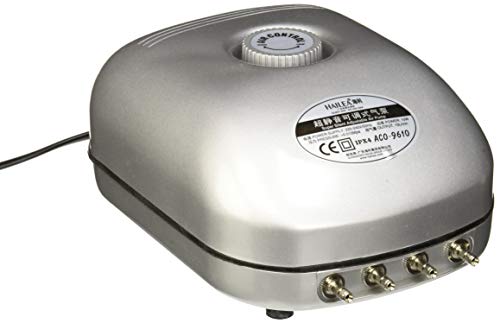 Hailea SC149 Aco 9610 Luftpumpe, 10 Watt, 10 l/min, Grau von Hailea