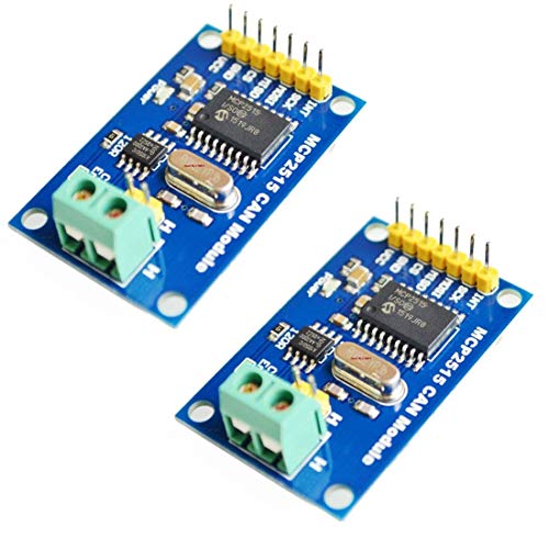 Hailege 2 pcs MCP2515 CAN-Bus-Modul TJA1050 Empfänger SPI-Modul AVR Hailege 2 pcs MCP2515 CAN-Bus-Modul TJA1050 Empfänger SPI-Modul AVR von Hailege