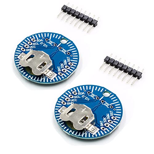 Hailege 2pcs RTC Module Real Time Clock Memory Module V2.0 I2C with Pin Header Hailege 2pcs RTC Module Real Time Clock Memory Module V2.0 I2C with Pin Header von Hailege