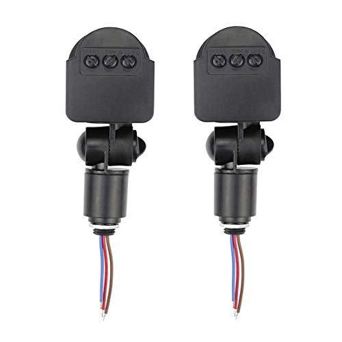 Hailege 2pcs Outdoor Infrarot PIR Monitor Sensor Schalter DC 12V Automatischer Infrarot PIR Bewegungsmelder Wandhalterung Timer Outdoor PIR Bewegungsmelder LED-Lichtschalter Hailege 2pcs Outdoor Infrarot PIR Monitor Sensor Schalter DC 12V Automatischer Infrarot PIR Bewegungsmelder Wandhalterung Timer Outdoor PIR Bewegungsmelder LED-Lichtschalter von Hailege