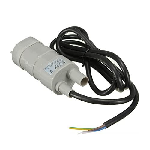 Hailege 5M High Head DC Wasserpumpe Tauchmotor für Teich, Aquarium, Aquarium Brunnen 10L/Min 600L/H DC12V 1.2A von Hailege
