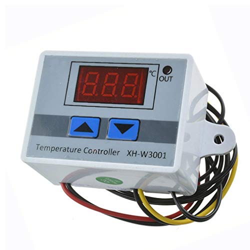 Hailege XH-W3001 220V Digitaler LED-Temperaturregler Thermostat-Steuerschalter NTC 10K Sonde von Hailege