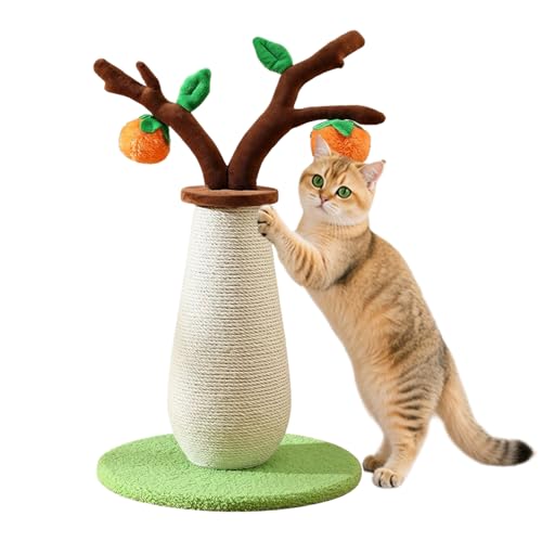 Für Katzen,56 Zentimeter Kaki Baum Kratzspielzeug | Klettertraining Kratzpfosten Zur Geistigen Anregung Bei Langeweile Und Verhaltensbereicherung von Hailerio
