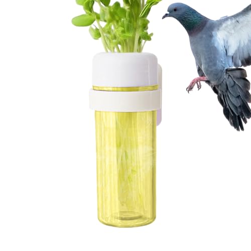Gemüsehalter,Praktischer Futterautomat Mit Wasserspeicher Für Käfigvögel - Vogel Futterbehälter Für Kakadus Finken Nymphensittiche Unzertrennliche Und Mehr von Hailerio