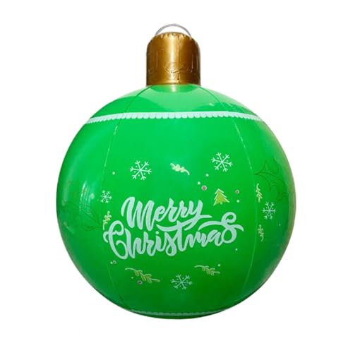 Große Aufblasbare Christbaumkugeln, 50 cm Aufblasbare Ball Weihnachtsdeko, wasserdichte Outdoor Deko Rasenschmuck Für Festparty Wohnzimmer Garten Hinterhof Balkon Große Aufblasbare Christbaumkugeln, 50 cm Aufblasbare Ball Weihnachtsdeko, wasserdichte Outdoor Deko Rasenschmuck Für Festparty Wohnzimmer Garten Hinterhof Balkon von Hailerio