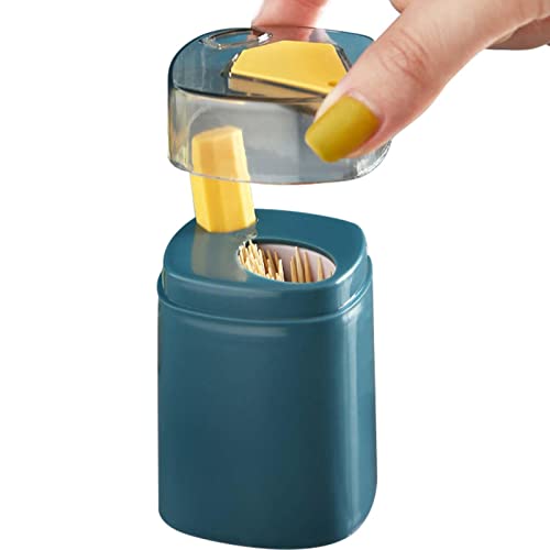 Hailerio Automatischer Zahnstocherspender - Presse Zahnstocherhalter Spender | Modischer Pop-Up-Zahnstocherhalter-Spender, Zahnstocher-Aufbewahrungsbox für Küche, Tisch, Restaurant von Hailerio