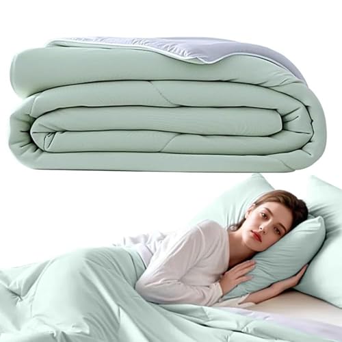 Hailerio Coole Tröster - Eiskühldecke | Doppelseitige leichte Bettwäsche für Nachtschweiß-Camping-Reisungssofa Couch Schlafzimmer Home Nickerchen Hailerio Coole Tröster - Eiskühldecke | Doppelseitige leichte Bettwäsche für Nachtschweiß-Camping-Reisungssofa Couch Schlafzimmer Home Nickerchen von Hailerio