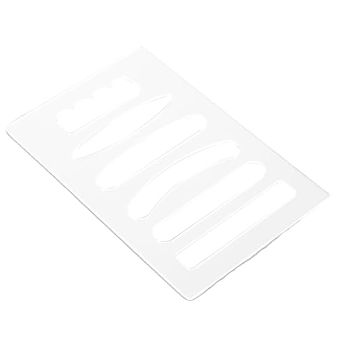 Hailerio Oberfräsen-Vorlagen,Acryl-Vorlagen für die Holzbearbeitung - 6-in-1-Acryl-Haltegriff-Frässchablone - Multifunktionale Frässchablonen-Inlay-Vorlagen, Schnittführungswerkzeuge für von Hailerio