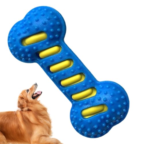 Hailerio Quietschspielzeug Für Hunde,Hundespielzeug Knochen | Interaktives Kauspielzeug Gegen Langeweile & Für Zahnung von Hailerio