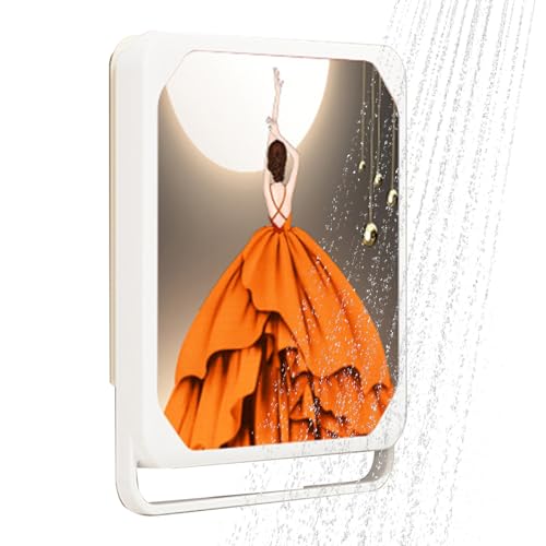 Hailerio Wandbild Organizer - Badezimmer Wandbild Kleider Faltbox - wasserdichte Wandmontierte Kleiderregale Für Badezimmer Bad Waschraum Dusche von Hailerio