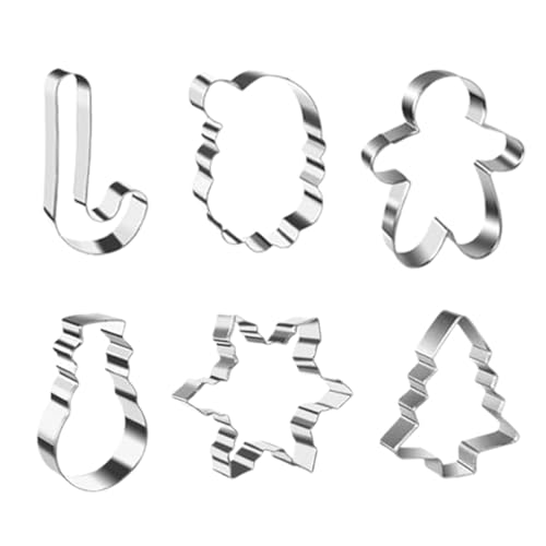 Hailerio Weihnachten Ausstecher Set, Ausstechformen Kit Edelstahl Keksstempel Presse, Weihnachten Ausstechformen Keks Presse Keks Backen Werkzeuge für Kuchen Backen Küche Hailerio Weihnachten Ausstecher Set, Ausstechformen Kit Edelstahl Keksstempel Presse, Weihnachten Ausstechformen Keks Presse Keks Backen Werkzeuge für Kuchen Backen Küche von Hailerio
