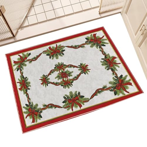 Hailerio Weihnachtsteppich Für Wohnzimmer | Weihnachts Bodenlaufteppich Wohnzimmer | Baum Schneeflocke Textil Winter Deko | Für Arbeitszimmer Studentenzimmer Wohnung Schlafzimmer Gästehaus Hailerio Weihnachtsteppich Für Wohnzimmer | Weihnachts Bodenlaufteppich Wohnzimmer | Baum Schneeflocke Textil Winter Deko | Für Arbeitszimmer Studentenzimmer Wohnung Schlafzimmer Gästehaus von Hailerio