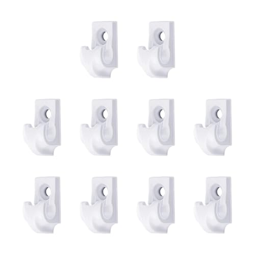 Haken für Lichterketten – Außenlicht-Clips – wasserdichte, robuste Halterung für stabile Stützvorhänge, Innen-Styling-Dekoration, Hinterhof, Urlaubsdekorationen, Nachtaktivitäten von Hailerio