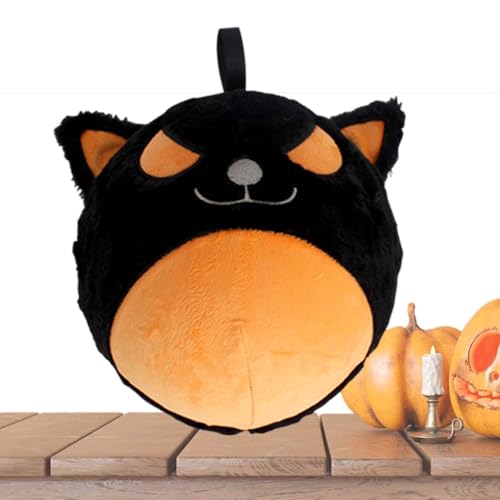 Halloween Plüschkürbis - Halloween Plüschkugeln Deko - Tragbarer Weicher Interaktiver Deko Ball Für Kinderzimmer Herbst Saison Halloween Plüschkürbis - Halloween Plüschkugeln Deko - Tragbarer Weicher Interaktiver Deko Ball Für Kinderzimmer Herbst Saison von Hailerio
