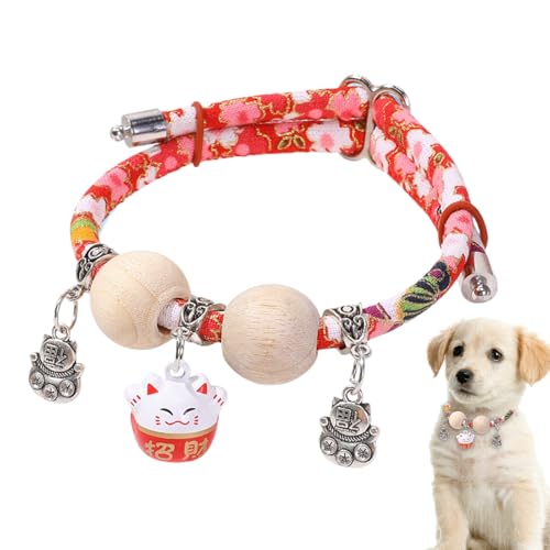 Halsband Für Hauskatze,Klingel Halsband Mit Zedernholzperlen Für Katzenwelpen - Tragbar Den Ganzen Tag Verstellbar Für Spaziergang Reise Training Fotografie Garten Halsband Für Hauskatze,Klingel Halsband Mit Zedernholzperlen Für Katzenwelpen - Tragbar Den Ganzen Tag Verstellbar Für Spaziergang Reise Training Fotografie Garten von Hailerio