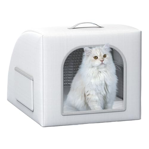 Haustier Kühlhaus, Klappbares Hunde Unterschlupf Für Innen- und Außenbereich, Wetterfeste Transportable Höhle Mit Kühlakkus Für Camping Terrasse Ren Balkon von Hailerio