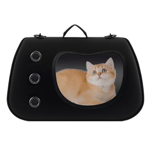 Haustiertrage - Verstellbare Katzentrage Sicherheitstrage - Haustiertransport Zubehör Schultertrageslinge Für Urlaub Spaziergänge Camping Picknick Roadtrip Haustiertrage - Verstellbare Katzentrage Sicherheitstrage - Haustiertransport Zubehör Schultertrageslinge Für Urlaub Spaziergänge Camping Picknick Roadtrip von Hailerio