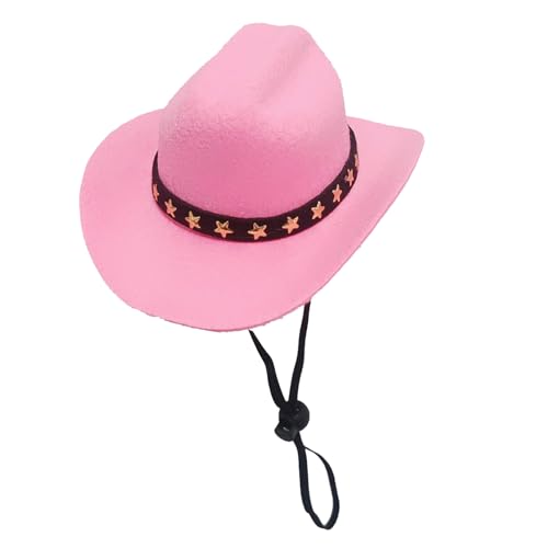 Hund Cowboyhut,Katzen Cowboy Hut | Hund Katze Partyzubehör für Karneval Halloween Western Partys Weihnachten Cosplay Hund Cowboyhut,Katzen Cowboy Hut | Hund Katze Partyzubehör für Karneval Halloween Western Partys Weihnachten Cosplay von Hailerio