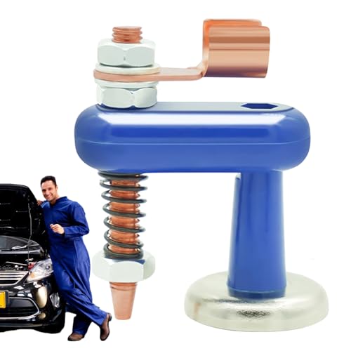 Magnetische Masseklemme Für Schweißarbeiten - Magnethalter | Einstellbare Vorrichtung Für Metallbau Und Heimwerkerprojekte von Hailerio