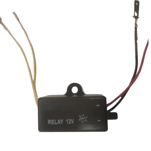 Motorrad Hupe Relais | Schwerlast 12 Volt Automobil Relais - Zusatzteile Für Elektrik Stromversorgung Motorrad Lkw Rasenmäher Motor von Hailerio