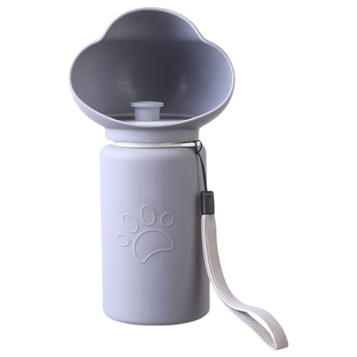 Reise Trinkflasche Für Hunde - Klappbare Portable Wasserflasche Für Unterwegs | Leichter Behälter mit Tragegurt Auslaufsicher,Für Wandern Camping Park Roadtrips Reise Trinkflasche Für Hunde - Klappbare Portable Wasserflasche Für Unterwegs | Leichter Behälter mit Tragegurt Auslaufsicher,Für Wandern Camping Park Roadtrips von Hailerio