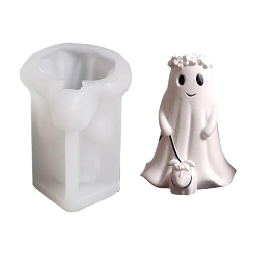 Silikonformen Für Kerzen - Halloween Seifen Harz Schokoladen Formen | Wiederverwendbare Handwerksformen Für Gips Ton Fondant Zu Hause Wohnzimmertisch Silikonformen Für Kerzen - Halloween Seifen Harz Schokoladen Formen | Wiederverwendbare Handwerksformen Für Gips Ton Fondant Zu Hause Wohnzimmertisch von Hailerio