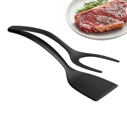 Spiegeleier-Wender | Nylon Spiegeleier-Wenderzange-Spatel - Flexibler Und Ergonomischer Bratwender Küchenhelfer Für Steaks Burger Pfannkuchen von Hailerio