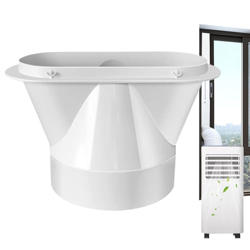 Tragbarer Klimaanlagen-Schlauchadapter | Auspuffschlauch Fenster Adapter | Anschlussfläche Flache Bauform Für Lüftungsabdichtungssatz Universell Einfache Montage Wohnung Schlafzimmer Tragbarer Klimaanlagen-Schlauchadapter | Auspuffschlauch Fenster Adapter | Anschlussfläche Flache Bauform Für Lüftungsabdichtungssatz Universell Einfache Montage Wohnung Schlafzimmer von Hailerio