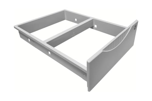 Hailo Nietrahmen 1126579 | Ersatzteil für Raumspar-Tandem und Rondo | Einbaurahmen in Kunststoff hellgrau | Lieferung inkl. 2 Nieten | Passend für Systemdeckel und Abfallsammler | Montage-Set Hailo Nietrahmen 1126579 | Ersatzteil für Raumspar-Tandem und Rondo | Einbaurahmen in Kunststoff hellgrau | Lieferung inkl. 2 Nieten | Passend für Systemdeckel und Abfallsammler | Montage-Set von Hailo