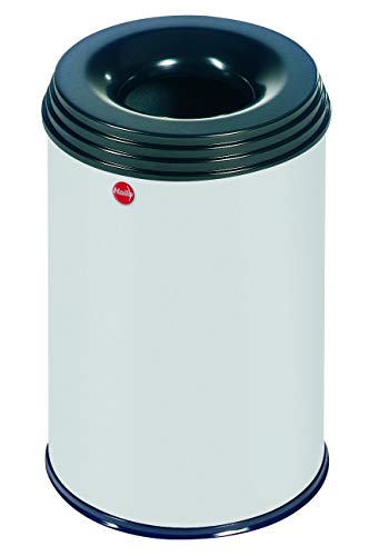 Hailo 0915-122 ProfiLine Safe 15, Flammenlöschender Abfallsammler, Stahlblech, silber Hailo 0915-122 ProfiLine Safe 15, Flammenlöschender Abfallsammler, Stahlblech, silber von Hailo