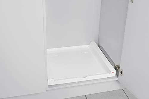 Hailo Auszug 3271351 | passend für 60er Unterschrank | Tablar universal nutzbar | Ordnungs-Modul weiß von Hailo