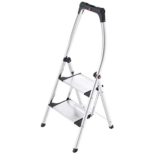 Hailo 4302-301 Aluminium-Klapptritt 2 Stufen 150 kg von Hailo