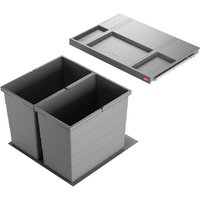 Hailo - Allegro System, Mülleimer Einbau 60cm Schublade, Frontauszug von Hailo