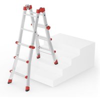 Hailo Aluminium Multifunktionsleiter M80 4x3 Sprossen Hailo Aluminium Multifunktionsleiter M80 4x3 Sprossen von Hailo