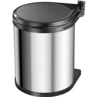 Hailo Compact-Box M, Einbau-Mülleimer, 15 ltr, Edelstahl von Hailo